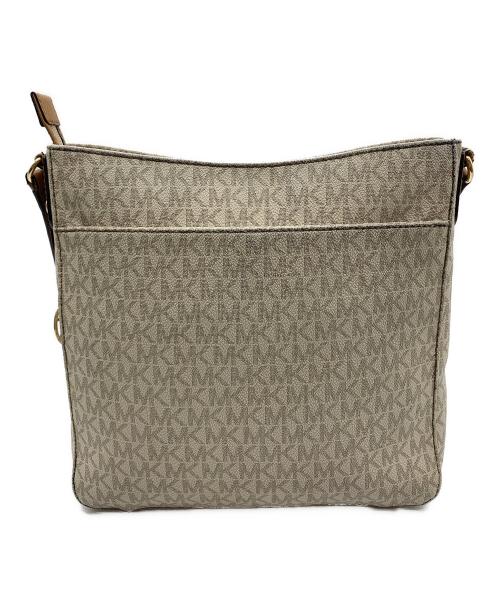 MICHAEL KORS（マイケル・コース）MICHAEL KORS (マイケルコース) MICHAEL KORS　ショルダーバッグ アイボリー×ブラウンの古着・服飾アイテム