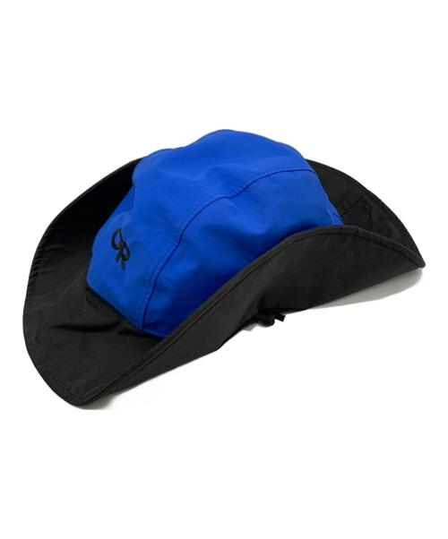 OUTDOOR RESEARCH（アウトドアリサーチ）OUTDOOR RESEARCH (アウトドアリサーチ) OUTDOOR RESEARCH　ハット ブラック×ブルー サイズ:XLの古着・服飾アイテム