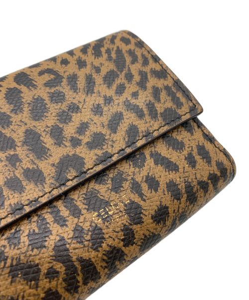 CELINE（セリーヌ）CELINE (セリーヌ) 3つ折り財布 ブラウンの古着・服飾アイテム