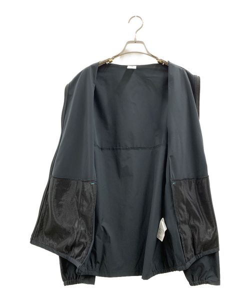 le coq sportif（ルコックスポルティフ）le coq sportif (ルコックスポルティフ) le coq sportif　リップクロスジャケット ブラックの古着・服飾アイテム