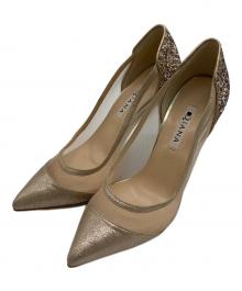 DIANA（ダイアナ）の古着「DIANA　パンプス」｜ベージュ