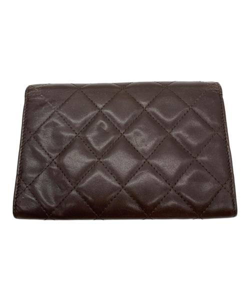 CHANEL（シャネル）CHANEL (シャネル) 2つ折り財布 ブラウンの古着・服飾アイテム