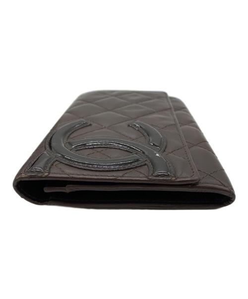 CHANEL（シャネル）CHANEL (シャネル) 2つ折り財布 ブラウンの古着・服飾アイテム