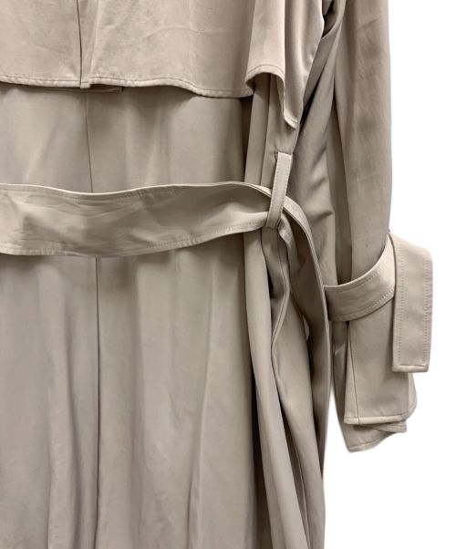 Snidel（スナイデル）Snidel (スナイデル) Snidel　グロストレンチコート ベージュ サイズ:1の古着・服飾アイテム