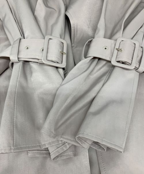 Snidel（スナイデル）Snidel (スナイデル) Snidel　グロストレンチコート ベージュ サイズ:1の古着・服飾アイテム