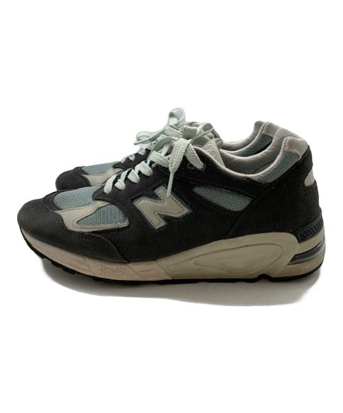NEW BALANCE（ニューバランス）NEW BALANCE (ニューバランス) KITH (キス) NEW BALANCE×KITH　スニーカー ライトグレー サイズ:27.5ｃｍの古着・服飾アイテム