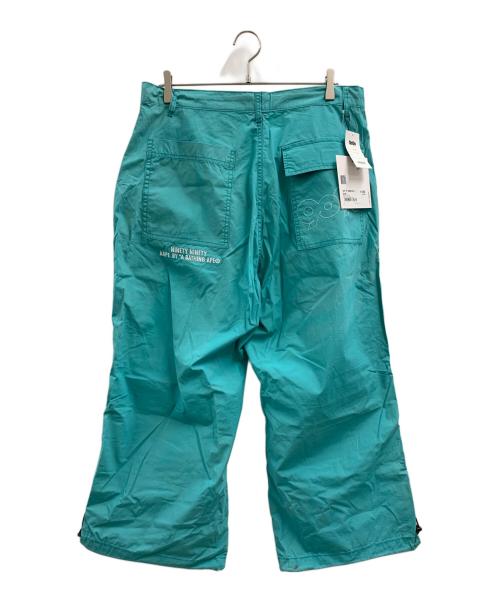 9090（9090）9090 (9090) Aape BY A BATHING APE (エーエイプ バイ アベイシングエイプ) パンツ スカイブルー サイズ:Lの古着・服飾アイテム
