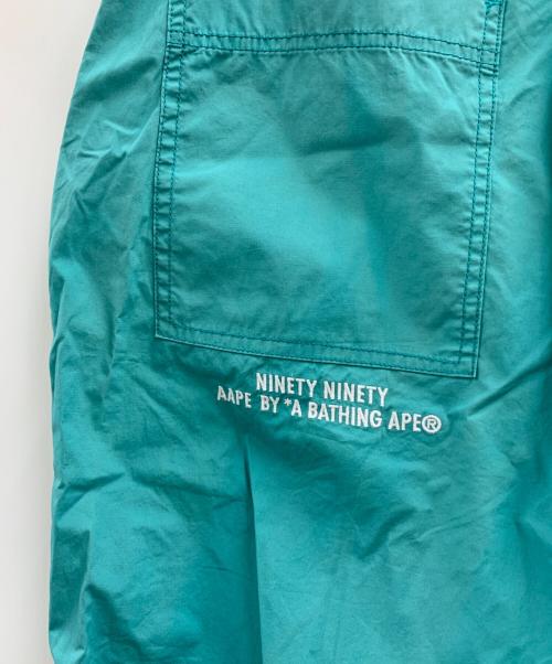 9090（9090）9090 (9090) Aape BY A BATHING APE (エーエイプ バイ アベイシングエイプ) パンツ スカイブルー サイズ:Lの古着・服飾アイテム