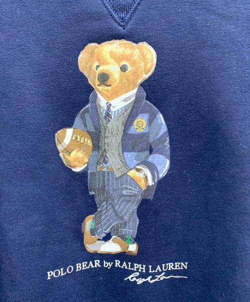 POLO RALPH LAUREN（ポロ・ラルフローレン）POLO RALPH LAUREN (ポロ・ラルフローレン) ポロベアスウェット ネイビー サイズ:Sの古着・服飾アイテム