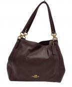 COACHコーチ）の古着「COACH　トートバッグ」｜ブラウン