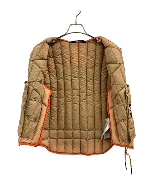 DIESEL（ディーゼル）DIESEL (ディーゼル) ダウンベスト レッド サイズ:Sの古着・服飾アイテム