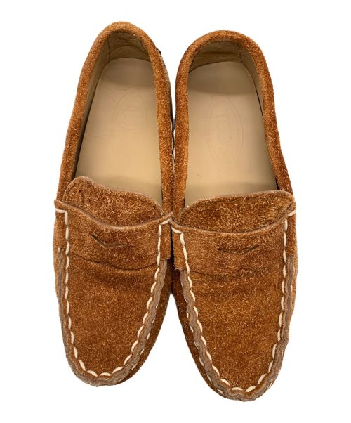 TOD'S（トッズ）TOD'S (トッズ) ドライビングシューズ ブラウン サイズ:25.5ｃｍの古着・服飾アイテム