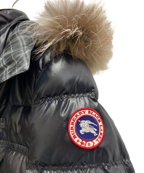 BURBERRY BLACK LABEL（バーバリーブラックレーベル）BURBERRY BLACK LABEL (バーバリーブラックレーベル) ダウンジャケット ブラック サイズ:Sの古着・服飾アイテム