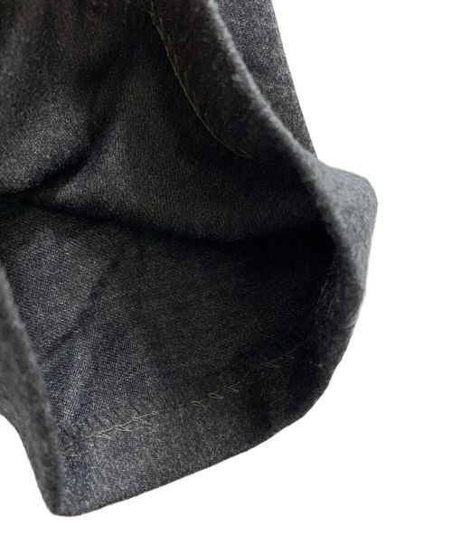 BERWICH（ベルウィッチ）BERWICH (ベルウィッチ) ウールサキソニー2インプリーツクロップドパンツ グレー サイズ:46(84ｃｍ)の古着・服飾アイテム