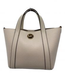 MICHAEL KORS（マイケル・コース）の古着「MICHAEL KORS　2WAYバッグ」｜ベージュ