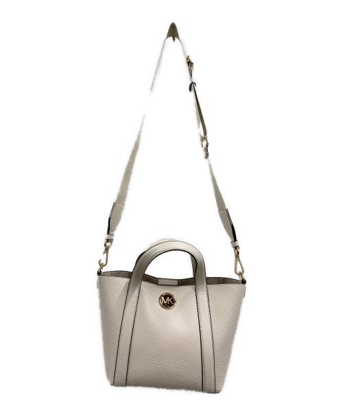 MICHAEL KORS（マイケル・コース）MICHAEL KORS (マイケルコース) MICHAEL KORS　2WAYバッグ ベージュの古着・服飾アイテム