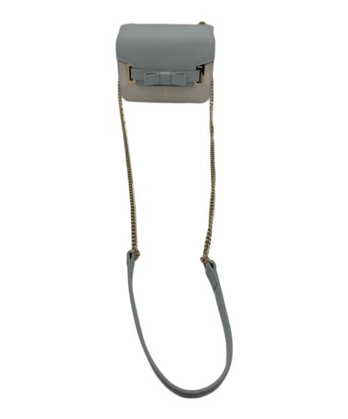 Samantha Thavasa（サマンサタバサ）Samantha Thavasa (サマンサタバサ) ショルダーポーチ ライトブルーの古着・服飾アイテム