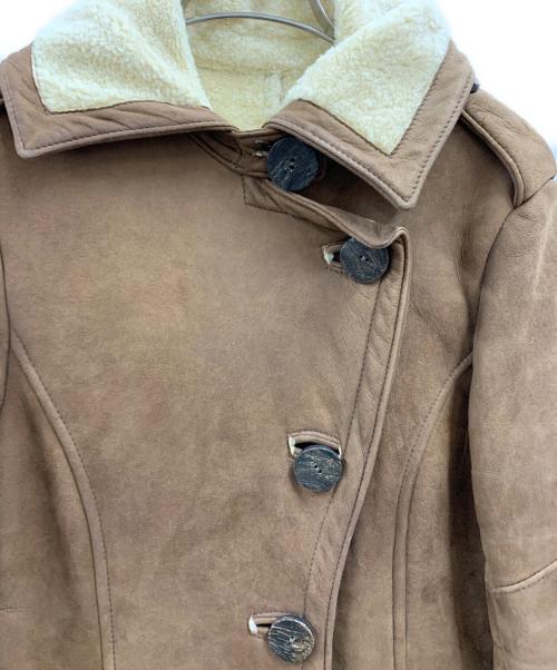 Karl Donoghue（カールドノヒュー）Karl Donoghue (カールドノヒュー) Karl Donoghue　ムートンコート ブラウン サイズ:Sの古着・服飾アイテム