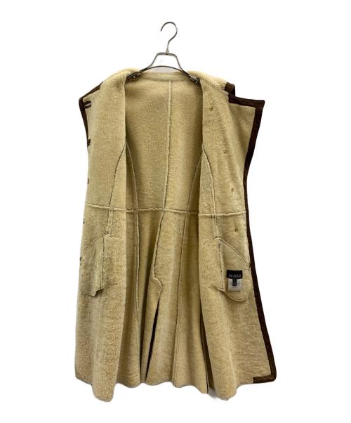 Karl Donoghue（カールドノヒュー）Karl Donoghue (カールドノヒュー) Karl Donoghue　ムートンコート ブラウン サイズ:Sの古着・服飾アイテム