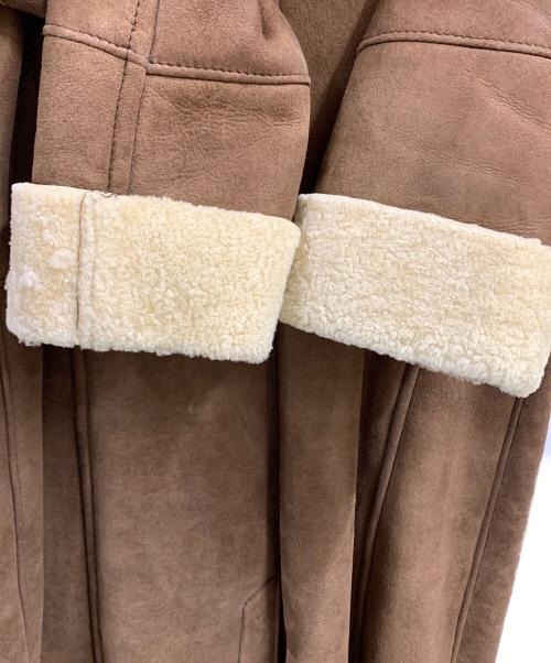 Karl Donoghue（カールドノヒュー）Karl Donoghue (カールドノヒュー) Karl Donoghue　ムートンコート ブラウン サイズ:Sの古着・服飾アイテム