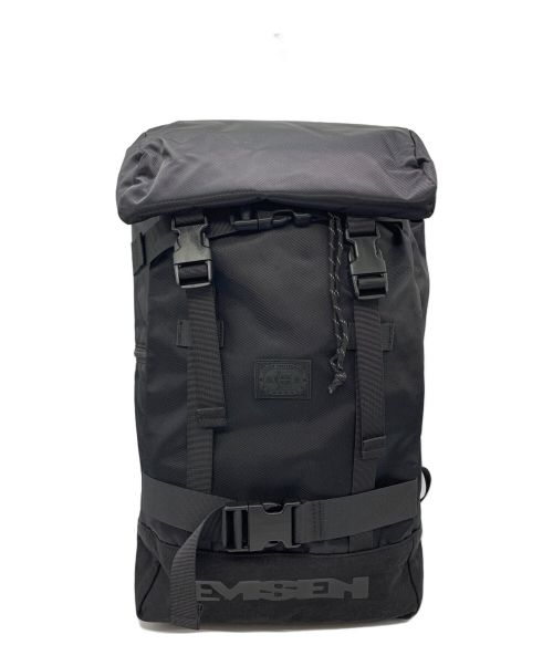 EVISEN SKATEBOARDS（エビセン スケートボード）EVISEN SKATEBOARDS (エビセン スケートボード) バックパック ブラックの古着・服飾アイテム