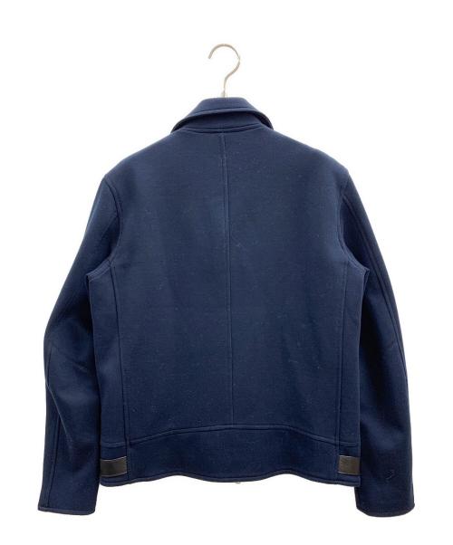 VANSON（バンソン）VANSON (バンソン) VANSON　コットンダブルライダースジャケット ネイビー サイズ:Mの古着・服飾アイテム