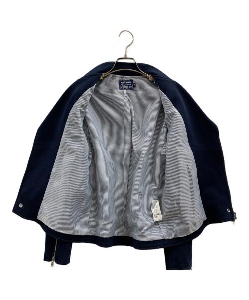 VANSON（バンソン）VANSON (バンソン) VANSON　コットンダブルライダースジャケット ネイビー サイズ:Mの古着・服飾アイテム