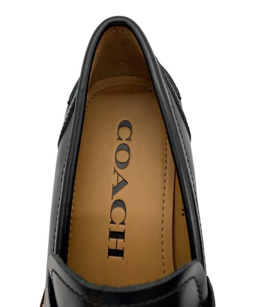 COACH（コーチ）COACH (コーチ) COACH　コインローファー ブラック サイズ:25の古着・服飾アイテム