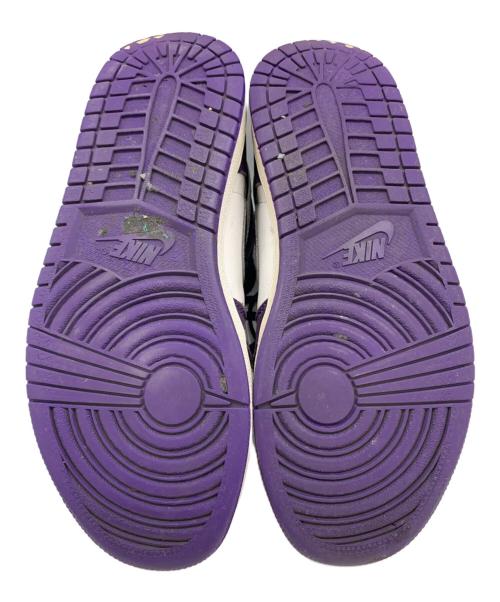 NIKE（ナイキ）NIKE (ナイキ) NIKE　ハイカットスニーカー パープル×ブラック サイズ:26ｃｍの古着・服飾アイテム