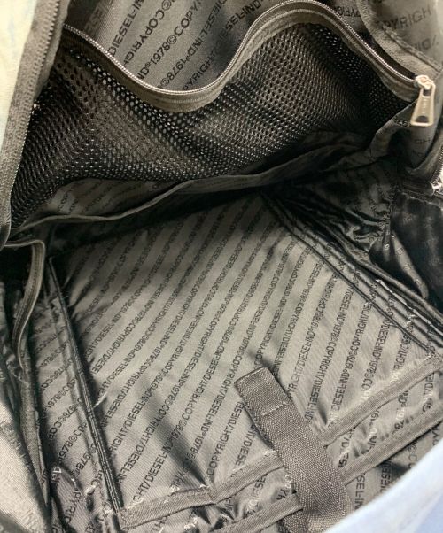 DIESEL（ディーゼル）DIESEL (ディーゼル) デニムリュック ネイビーの古着・服飾アイテム