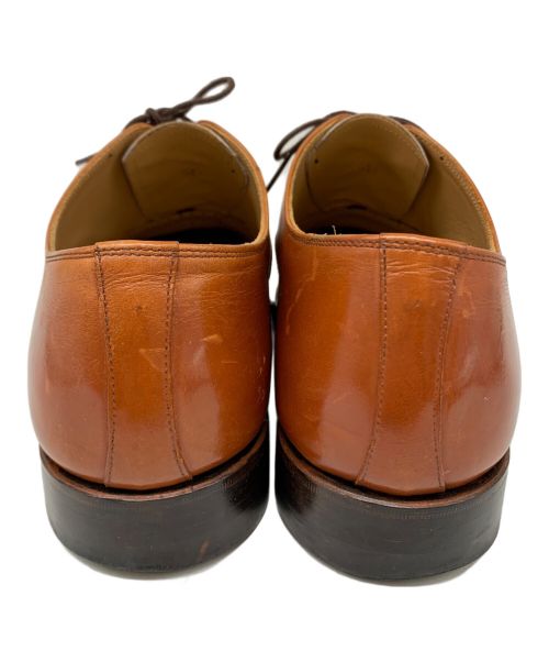 SCOTCH GRAIN（スコッチグレイン）SCOTCH GRAIN (スコッチグレイン) ストレートチップシューズ ブラウン サイズ:25.5ｃｍの古着・服飾アイテム