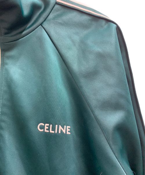 CELINE（セリーヌ）CELINE (セリーヌ) トラックスーツジャケット グリーン サイズ:Lの古着・服飾アイテム