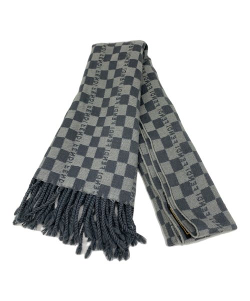 FENDI（フェンディ）FENDI (フェンディ) ストール グレーの古着・服飾アイテム