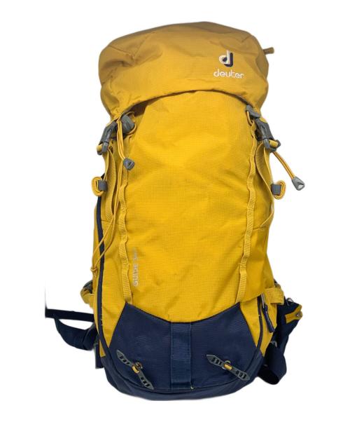 deuter（ドイター）deuter (ドイター) deuter　バックパック イエロー×ネイビーの古着・服飾アイテム