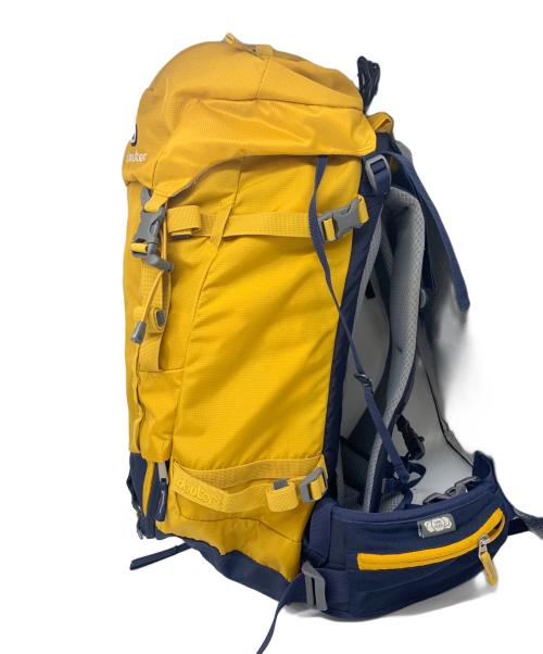deuter（ドイター）deuter (ドイター) deuter　バックパック イエロー×ネイビーの古着・服飾アイテム