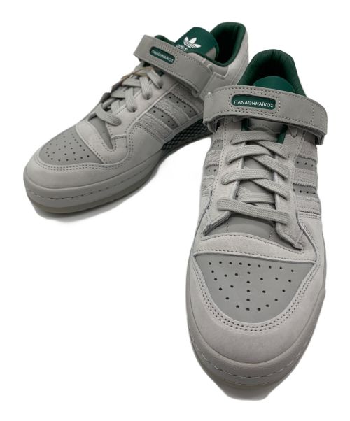 adidas（アディダス）adidas (アディダス) スニーカー グレー×グリーン サイズ:28.5ｃｍの古着・服飾アイテム