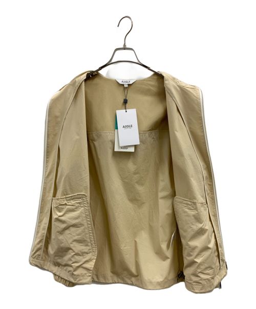 AIGLE（エーグル）AIGLE (エーグル) フーデッドジャケット ベージュ サイズ:Mの古着・服飾アイテム