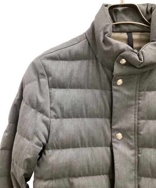 MONCLER（モンクレール）MONCLER (モンクレール) MONCLER（モンクレール）ダウンジャケット グレーの古着・服飾アイテム