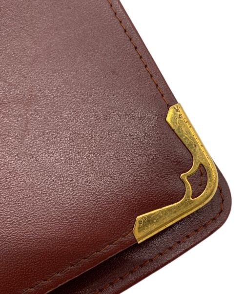 Cartier（カルティエ）Cartier (カルティエ) セカンドバッグ ワインレッドの古着・服飾アイテム
