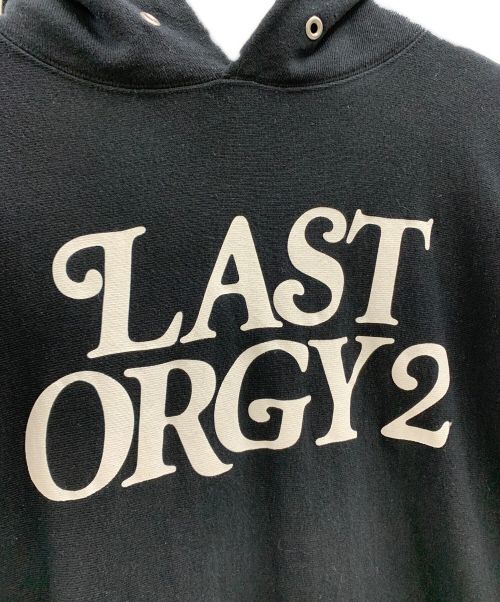 UNDERCOVER（アンダーカバー）UNDERCOVER (アンダーカバー) HUMAN MADE (ヒューマンメイド) UNDERCOVER×HUMAN MADE　プルオーバーパーカー ブラック サイズ:Lの古着・服飾アイテム