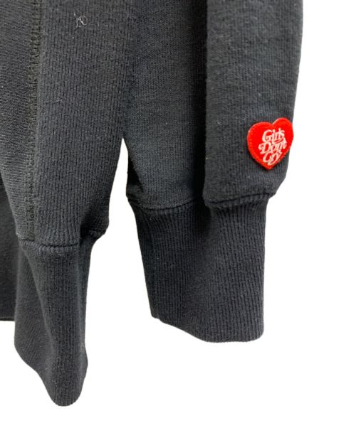 UNDERCOVER（アンダーカバー）UNDERCOVER (アンダーカバー) HUMAN MADE (ヒューマンメイド) UNDERCOVER×HUMAN MADE　プルオーバーパーカー ブラック サイズ:Lの古着・服飾アイテム