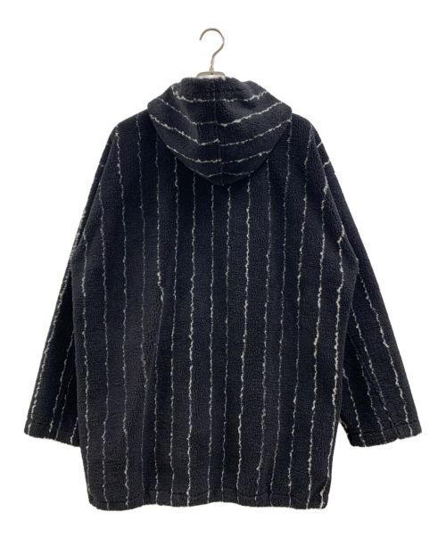 CAL O LINE（キャルオーライン）CAL O LINE (キャルオーライン) CAL O LINE　ボアジャケット ブラック×ホワイト サイズ:Lの古着・服飾アイテム