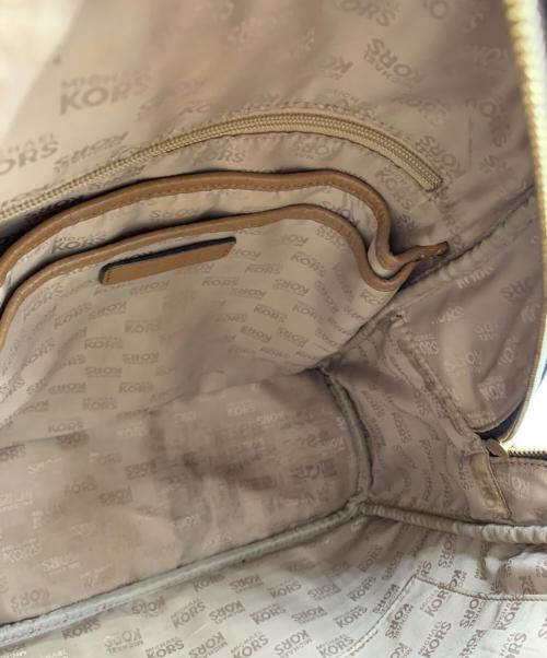 MICHAEL KORS（マイケルコース）MICHAEL KORS (マイケルコース) MICHAEL KORS　リュック ブラウンの古着・服飾アイテム