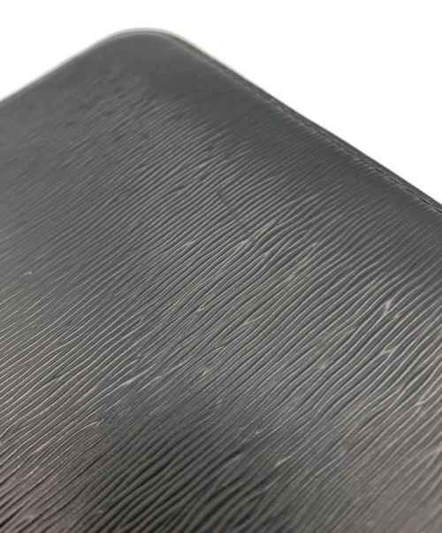 PRADA（プラダ）PRADA (プラダ) ラウンドファスナー長財布 ブラックの古着・服飾アイテム