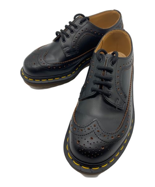 Dr.Martens（ドクターマーチン）Dr.Martens (ドクターマーチン) ブローグシューズ ブラック サイズ:23ｃｍの古着・服飾アイテム