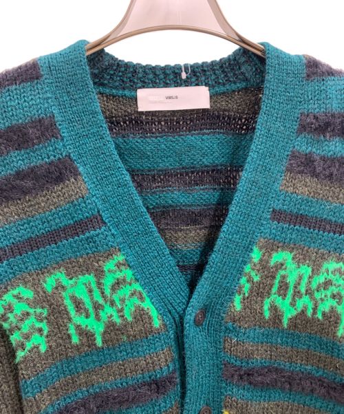 TOGA VIRILIS（トーガ ビリリース）TOGA VIRILIS (トーガ ビリリース) TOGA VIRILIS　ニットカーディガン グリーン サイズ:46 未使用品の古着・服飾アイテム