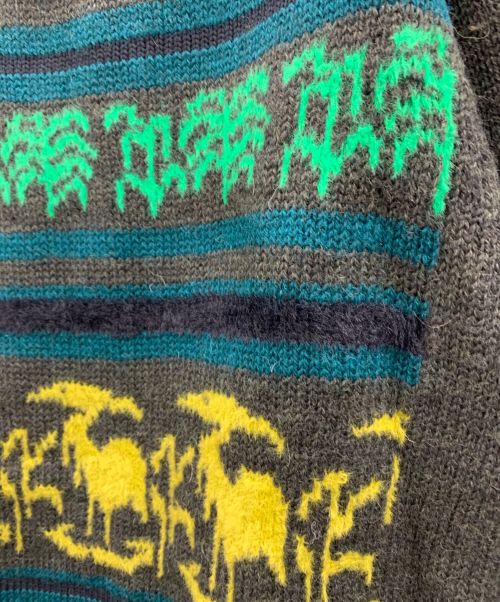 TOGA VIRILIS（トーガ ビリリース）TOGA VIRILIS (トーガ ビリリース) TOGA VIRILIS　ニットカーディガン グリーン サイズ:46 未使用品の古着・服飾アイテム