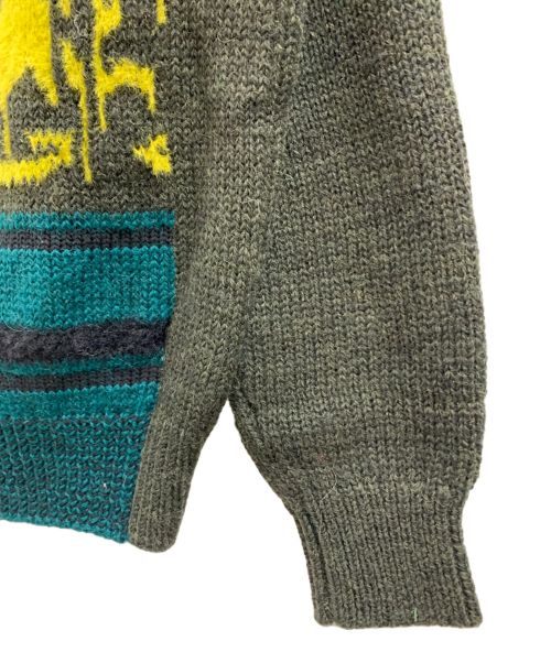 TOGA VIRILIS（トーガ ビリリース）TOGA VIRILIS (トーガ ビリリース) TOGA VIRILIS　ニットカーディガン グリーン サイズ:46 未使用品の古着・服飾アイテム