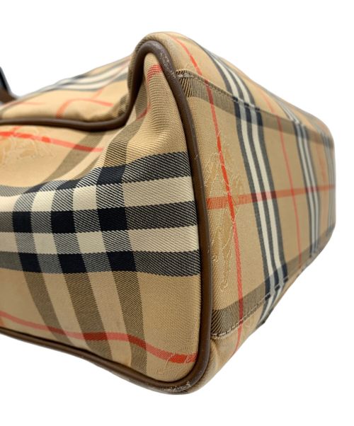 Burberry's（バーバリー）Burberry's (バーバリーズ) トートバッグ ベージュ×ブラウンの古着・服飾アイテム