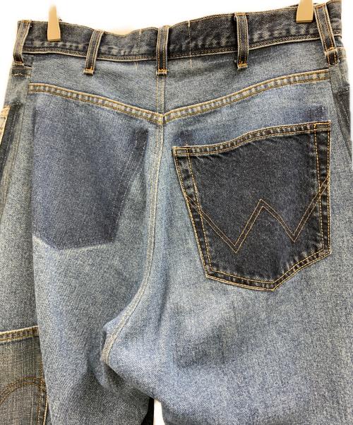 LIAM HODGES（リアムホッジス）LIAM HODGES (リアムホッジス) Liam Hodges パッチワークデニムパンツ インディゴ サイズ:Wの古着・服飾アイテム